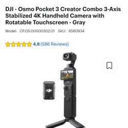 DJI OSMO Pocket 3 Creator Combo