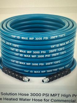 cleaning solution hose  100 fit 3000 psi