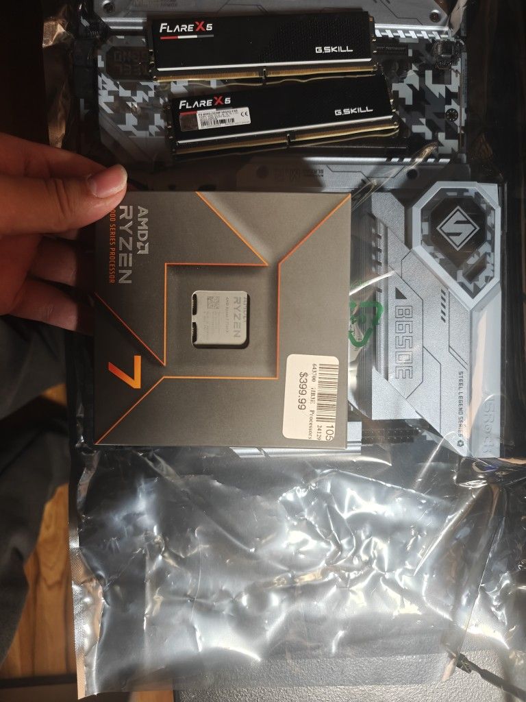 7700X | B650E Steel legend MOBO | GSkill 32GB 6000 CL32 DDR5 Ram