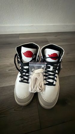Jordan 2 Retro SE Nina Chanel Abney Sneakers White Gym Red