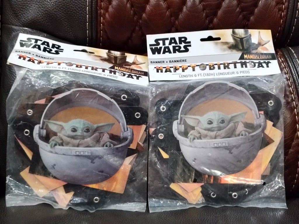 Star wars Birthday Banner