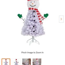 Snowman Bendable Branches Bought Last Year