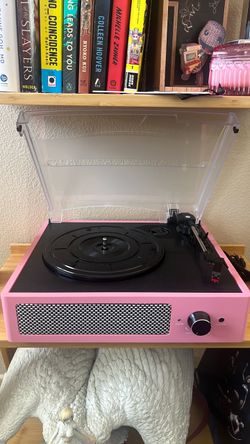Pink Record Player