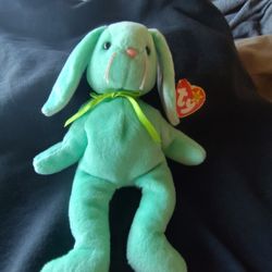 Rare 1996 Hippity Beanie Baby W/All Errors