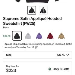 Supreme Hoodie 