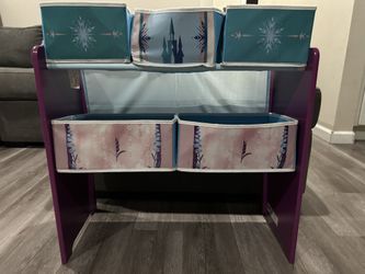 Frozen Organizer And Desk/nightstand