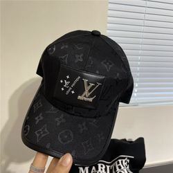 Louis Vuitton Black Metallic Hat 