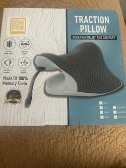 Traction Pillow Made Of 100% Memory Foam