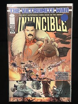 Invincible #74 NM 1st thragg cover Viltrumite war