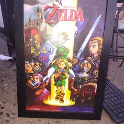 Zelda Picture With Frame