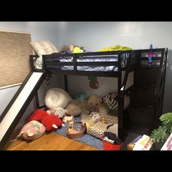 Twin Bed Lift With Desk Area 