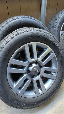 20s TOYOTA 4RUNNER TACOMA RIMS TIRES 6LUGS 6X5.5