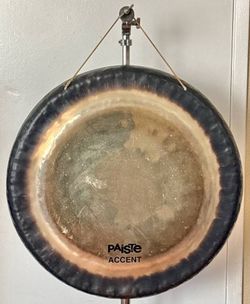 Paiste Accent 22" Gong Sound Healing Bath Therapy Percussion