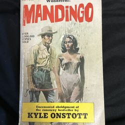 Vintage 1958 Uncensored Copy Of MANDINGO 