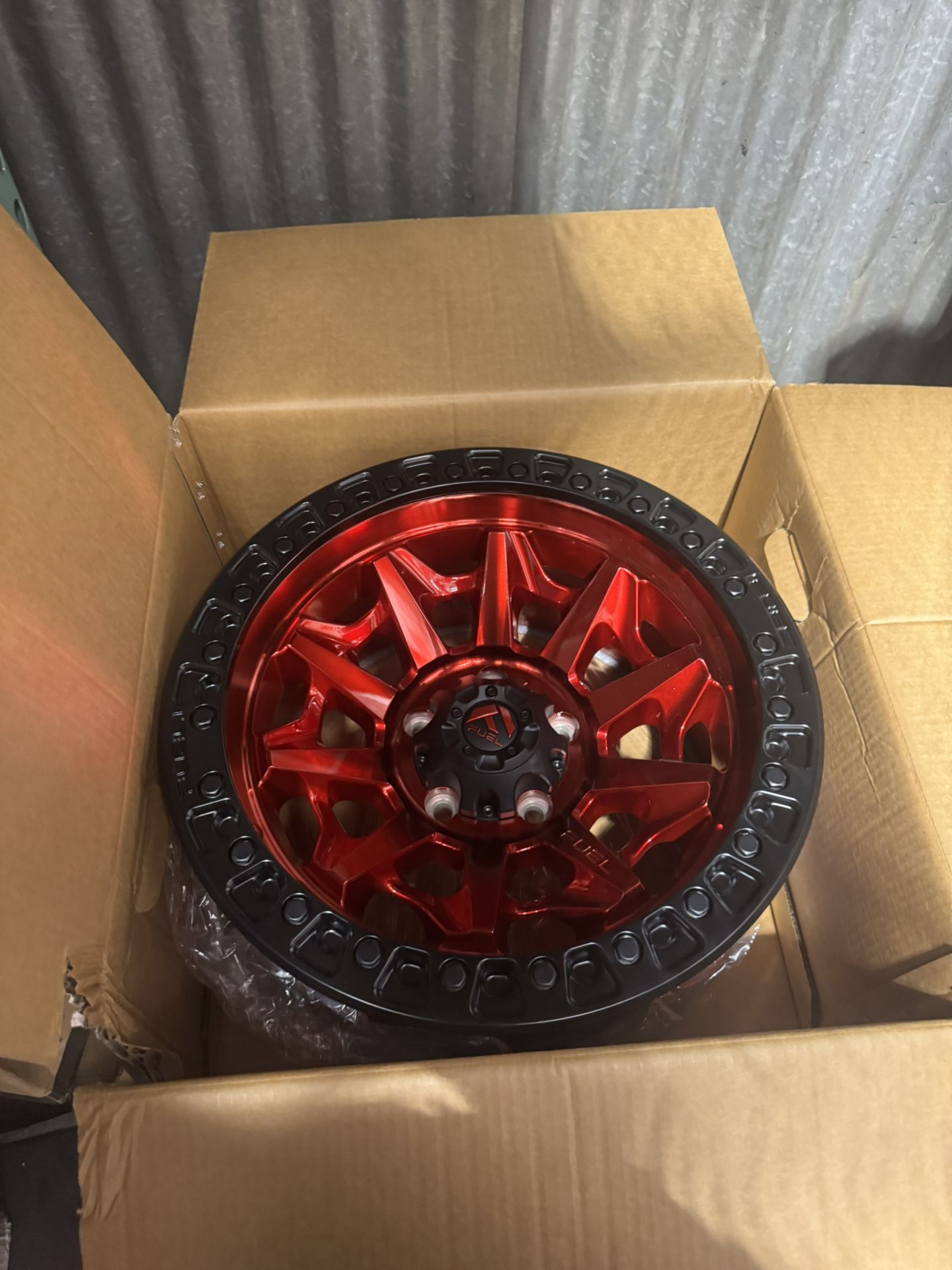 NEW 17β FUEL WHEELS FOR JEEP WRANGLER JEEP RUBICON SAHARA SET OF 5 FIVE