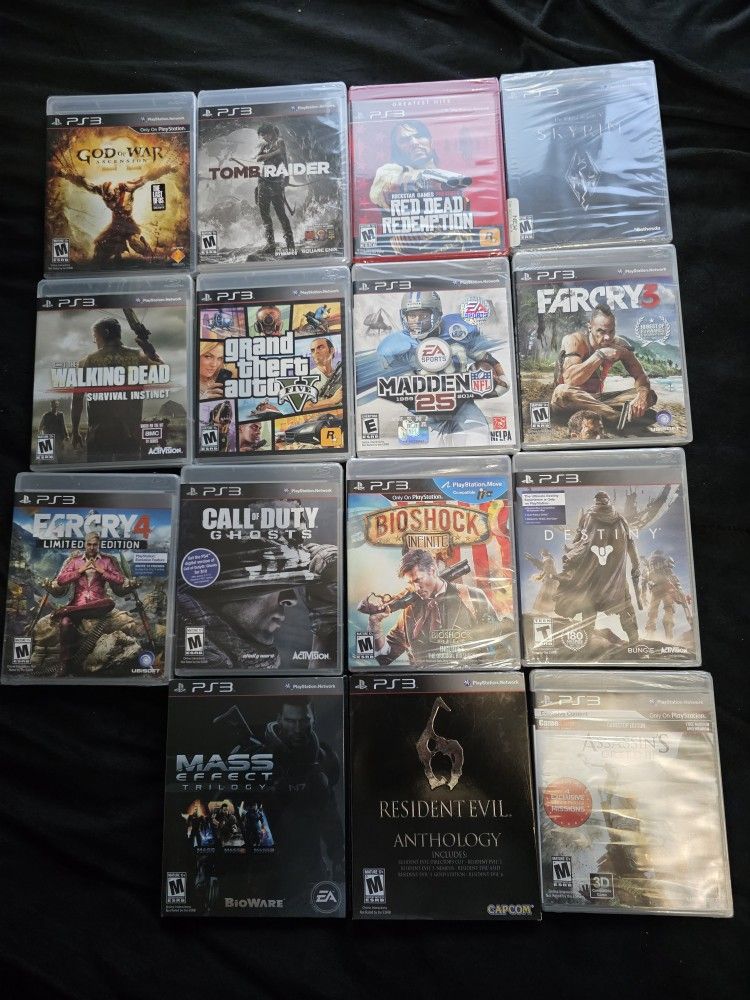 Sony PS3 Games