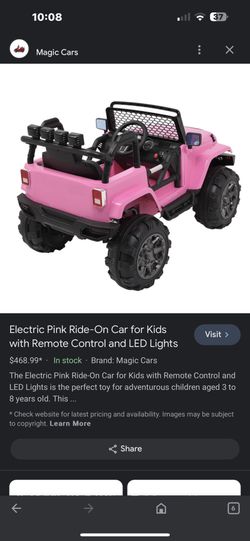 Electric Jeep With Parent Control