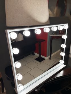 mirror with lights