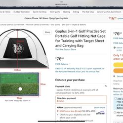Golf Practice Set
