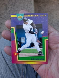 Vintage 1993 Upper Deck Fun Pack Bo Jackson #199 - Boston White Sox. Excellent Condition