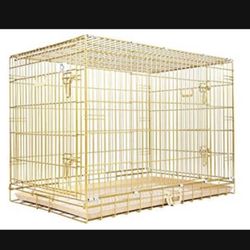 Dog Crate Size 42” Large With Grid And Tray New In box 