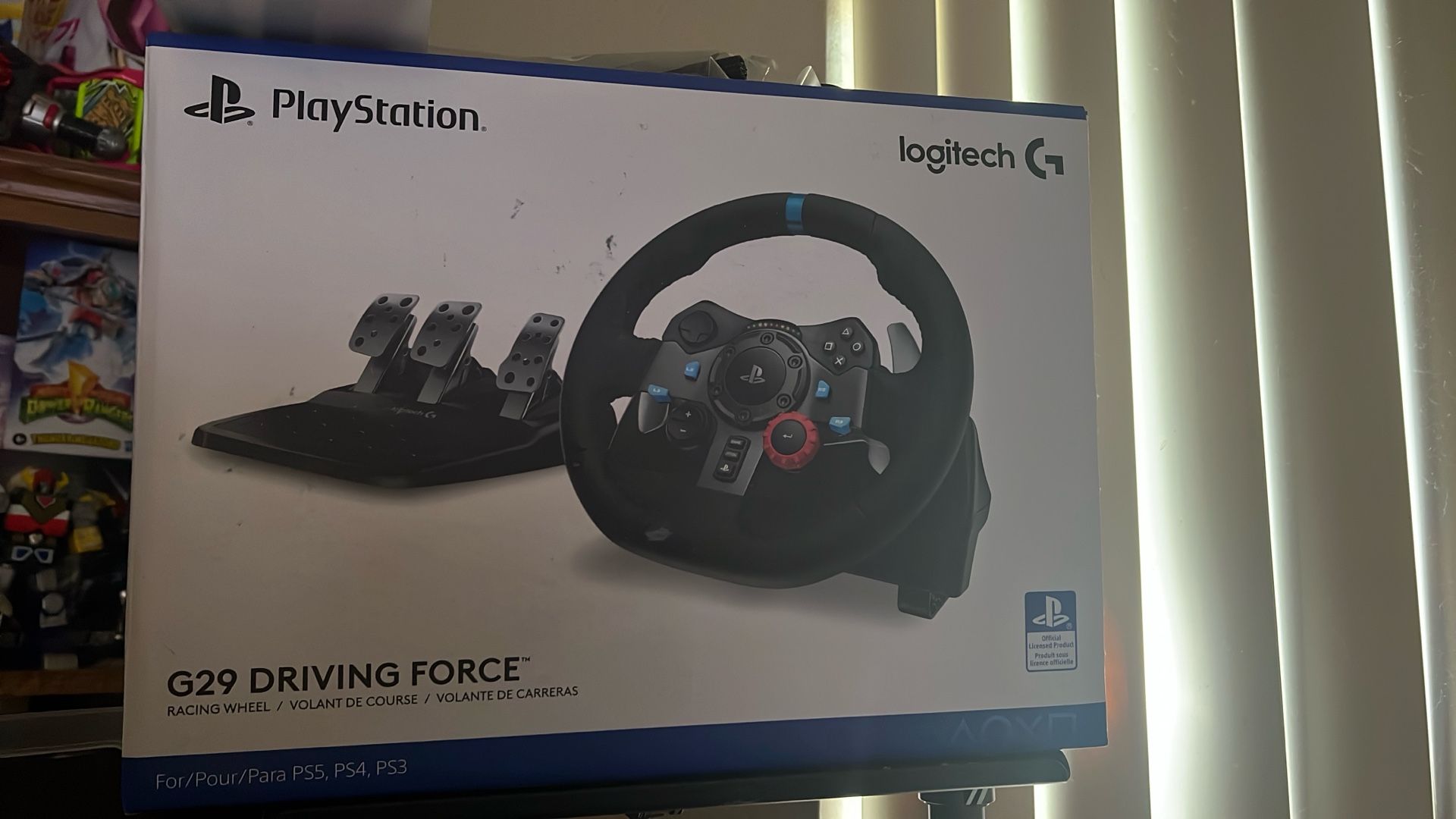 Logitech G29 Racing Wheel+Pedal