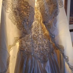 Antique Wedding Gown 