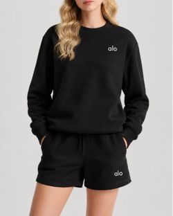 Black ALO-style set — Sizes Small & Medium