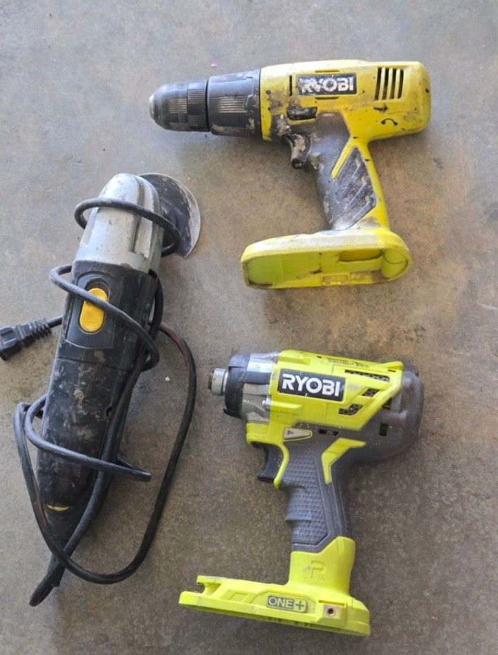 Ryobi Drill And Impact