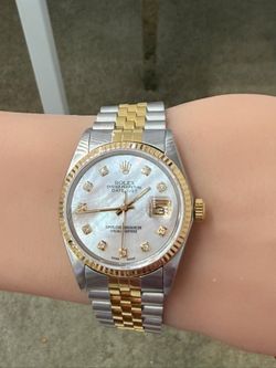 Rolex Preowned 36mm DateJust Quickset 