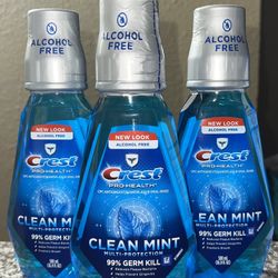 Crest Pro Health 500mL Mouthwash Set