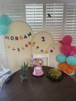 Tutti Fruitti birthday Banner