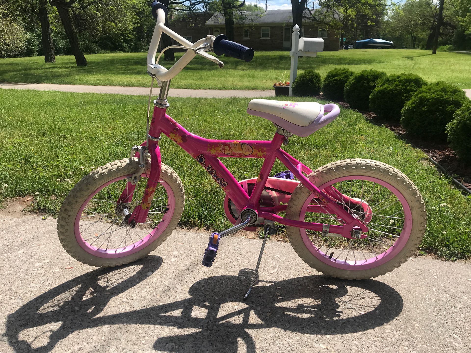 16” girl bike, bike, kids bike