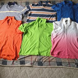 (6) Polo Shirts