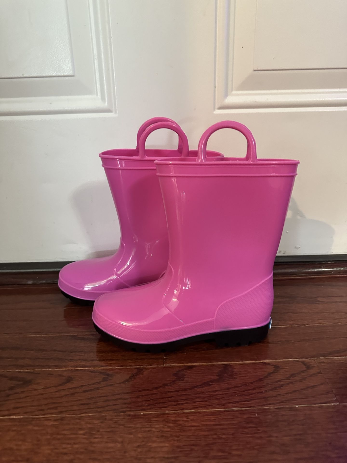 Pink Kids Rain Boots - Size 13C