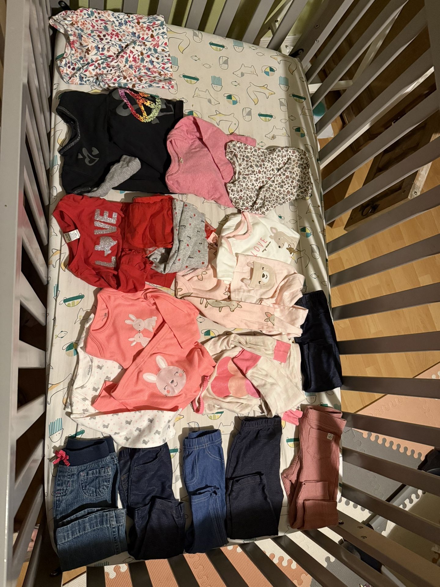 Baby Girl Clothes Size 12 Month
