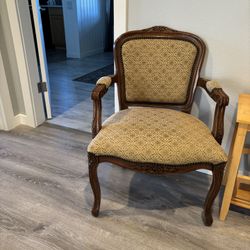 Two accent chairs