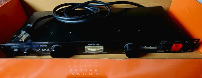 ART SP 4x4 Metered Power Distribution System 1800 Watts 1U Rack Mountable With 8 Rear Outputs