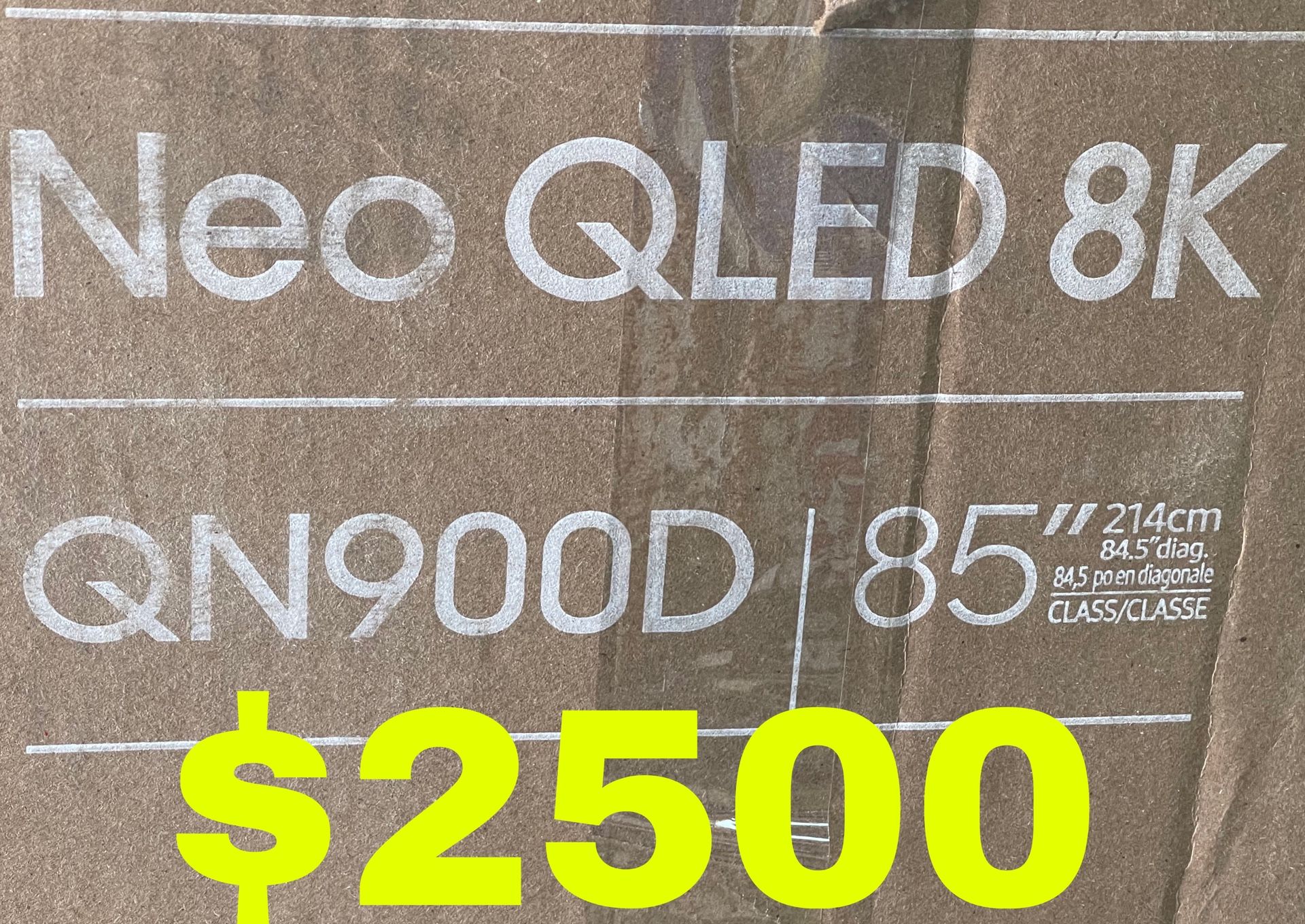 Samsung 85 8K NEO QLED LED LCD 120Hz