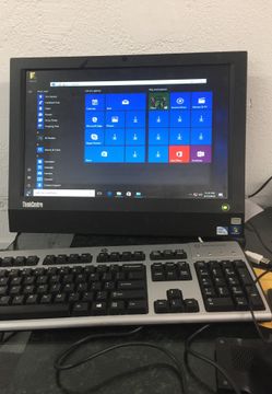 Lenovo all in one desktop computer 2.5ghz 4gb 250gb hdd webcam dvdrw win 10