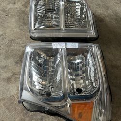 Ford 2014 F350 Factory Headlights 