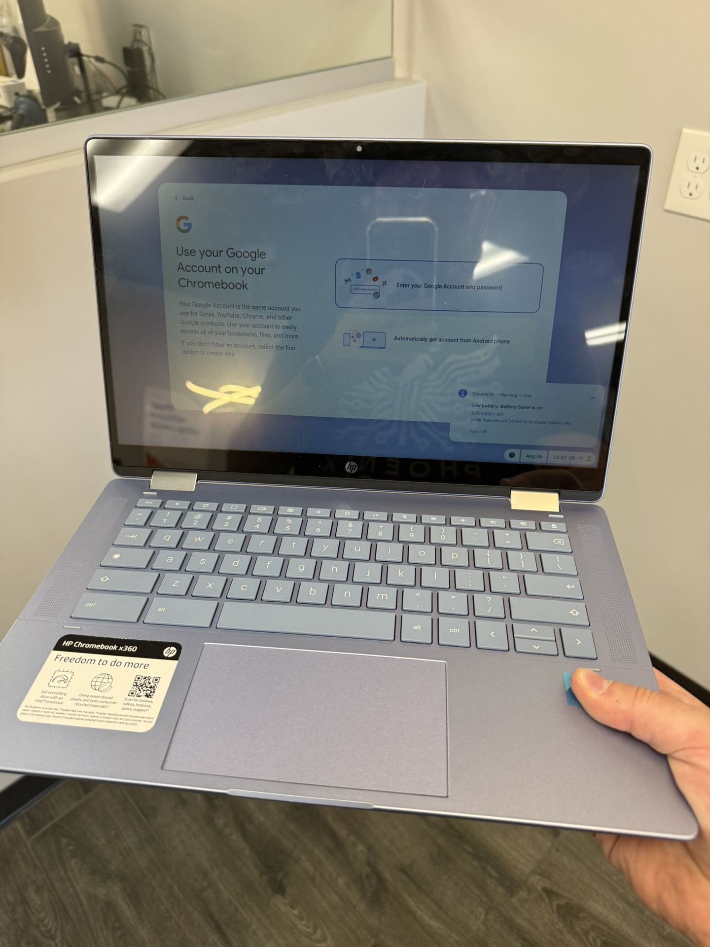 HP Chromebook X360 Foldable Laptop