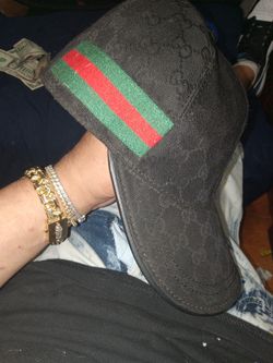 GUCCI Hat Original GG Canvas
