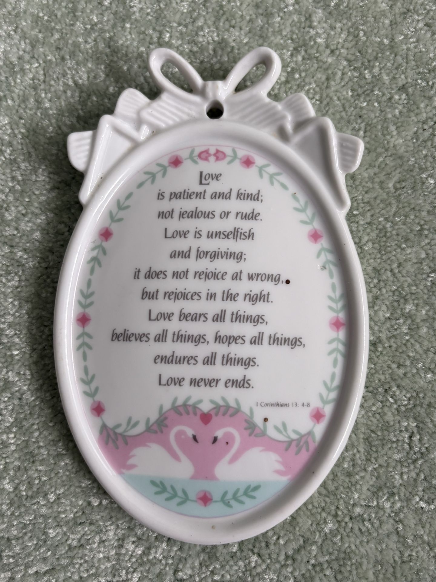 Paula‘S Cherished Sentiments Porcelain Plaques