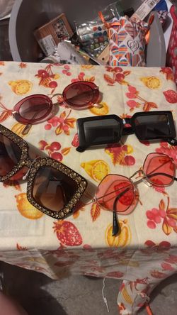 Funky unique brand new vintage style sunglasses perfect for Halloween !
