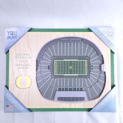 You The Fan Oregon Ducks Autzen Stadium 3D Replica