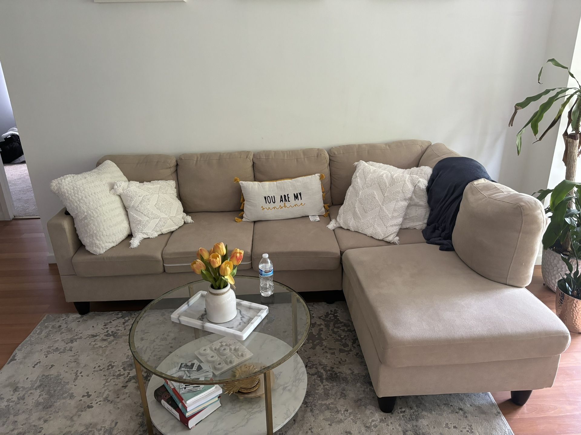 Eddie 95.25” Wide Sofa and Chaise