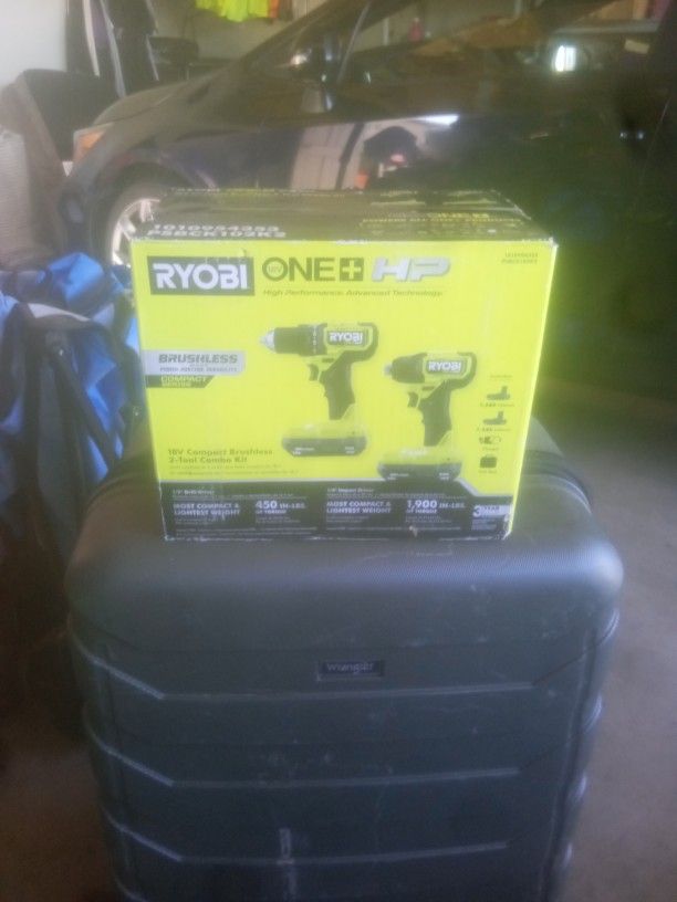RYOBI 2-TOOOL COMBO KIT