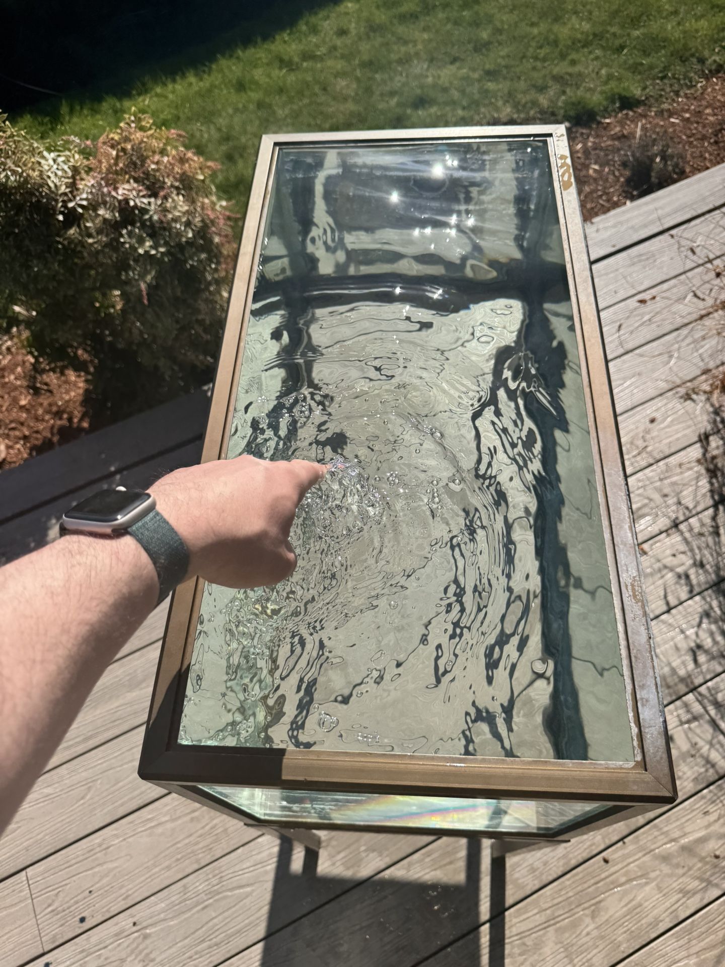 Antique Aquarium with Stand