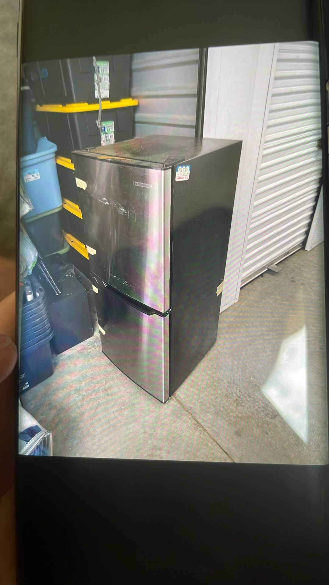 Mini Fridge Medium Size About 4/5 Feet Tall